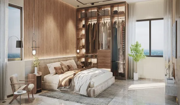 Purva District Bed Room